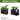 Galvanized Steel Planter with  Plants